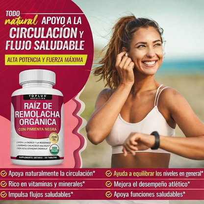 🔥🌿 RAÍZ DE REMOLACHA ORGÁNICA 🌿🔥
