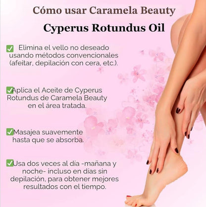 ✨ CARAMELA BEAUTY – CYPERUS ROTUNDUS ELIXIR🌸