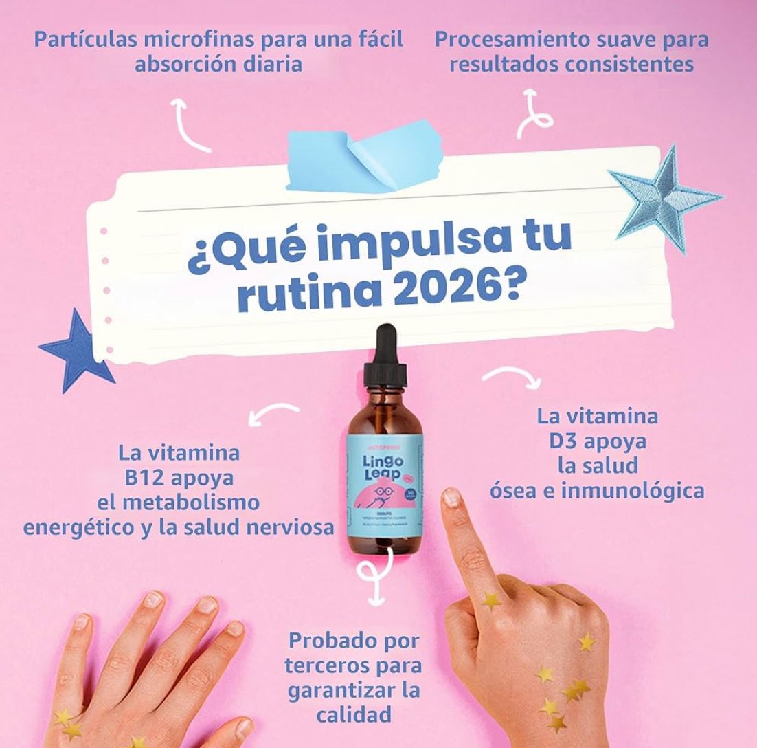 ✨🧠💧 LINGO LEAP DE JOYSPRING 💧🧠✨ ✨ Apoyo Natural para Tu Mente ✨